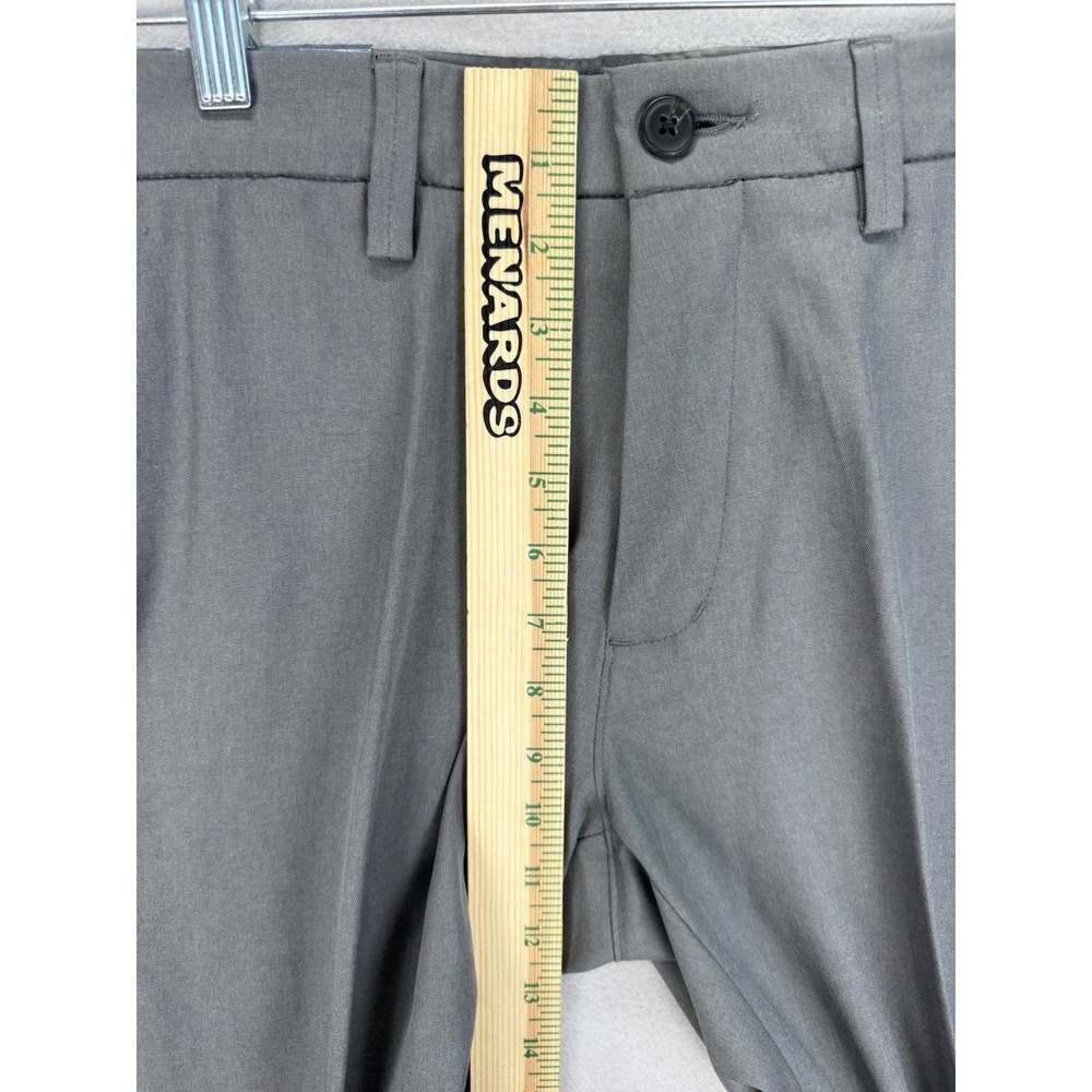 Hagger H26 Men's 32x30 Gray 4 Way Stretch Slim Fit Performance Dress Pants NWT - Picture 5 of 9